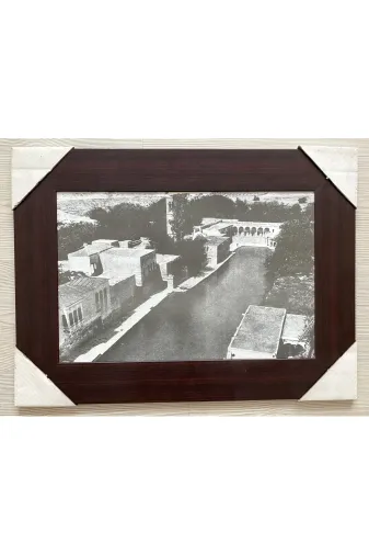 SANAT TACİRİ EK654WEFDCCB 46X62Cm Grvür Dijital Baski Gravür Tablo
