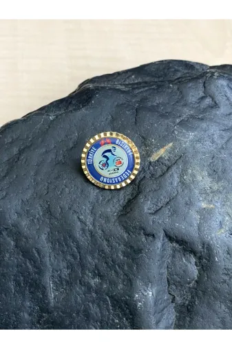 SANAT TACİRİ EK67GBDFDD Türkiye Bisiklet Federasyonu Rozet Yaka İğnesi Rozet