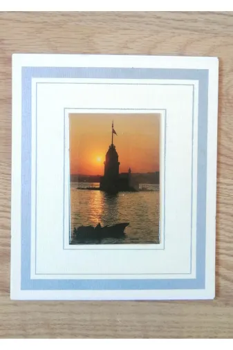 SANAT TACİRİ EKYR289 İstanbul Kiz Kulesi Kartpostal