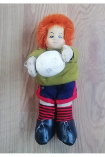 SANAT TACİRİ ST6L675TRF Vintage Avrupa Porselen Yüzlü Futbolcu Figür N0 286