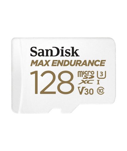 SanDisk Max Endurance 128GB MicroSDXC + SD Adaptör