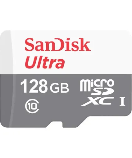 SanDisk Ultra microSDXC 128GB C10 UHS-I Hafıza Kartı