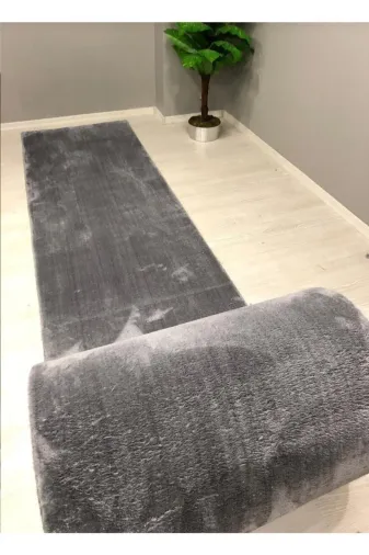Sarar SN037 Seria Halı Post Halı Peluş Halı Kaymaz Taban Yolluk Halı En Trend Yumuşak Yolluk