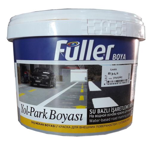 Sarı Yol Çizgi Boyası 2,5 Litre Su Bazlı