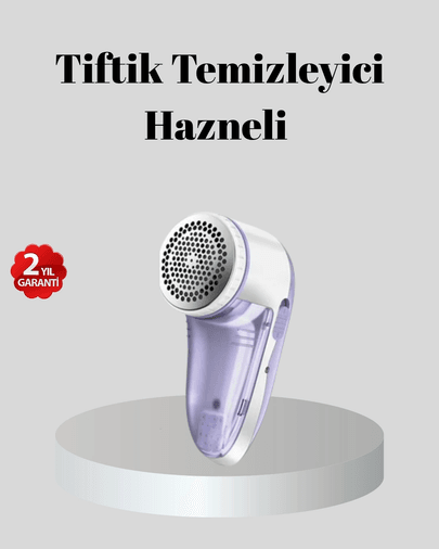 Şarjlı Tiftik Temizleyici – Çıkarılabilir Hazneli, Anti-statik Fırçalı, Usb Şarjlı