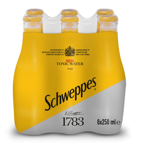 schweppes9896 Schweppes Tonik Cam Şişe 6X250 Ml