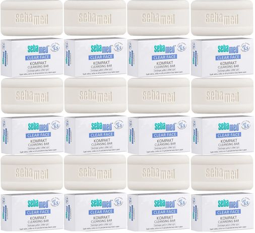 Sebamed Clear Face Kompakt Yüz Temizleme  Barı Sabun Sivilceye Yatkın Cilt 100GR (12 Li Set)