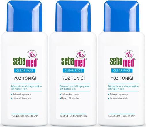 Sebamed Clear Face Yüz Temizleyici Toniği 200ML (3 Lü Set)