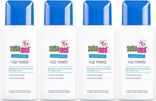 Sebamed Clear Face Yüz Temizleyici Toniği 200ML (4 Lü Set)