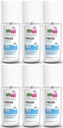 Sebamed Deodorant Sprey 75 ML Fresh (6 Lı Set)