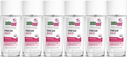 Sebamed Deodorant Sprey 75 ML Fresh Blossom (6 Lı Set)