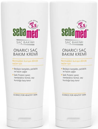 Sebamed Onarıcı Saç Bakım Kremi 200 ML (2 Li Set)