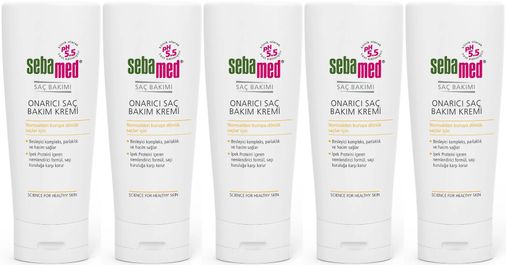 Sebamed Onarıcı Saç Bakım Kremi 200 ML (5 Li Set)