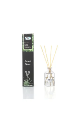 Sebu 8680734232476 Sandal Ağacı - Bambu Çubuklu Klasik Ortam Kokusu 50Ml