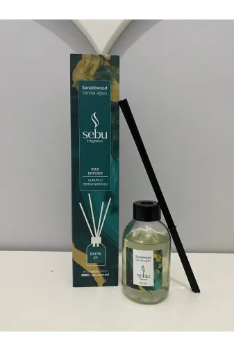 Sebu ODK05 Sandal Ağacı Kokulu Bambu Çubuklu Oda Kokusu 50 Ml