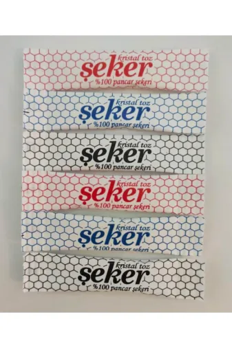 Sek 19832603 Şeker Stick Şeker Karışık Renkli Stick Toz Şeker 1000 Adet X 3 Gr,