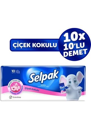 Selpak ndO57kALtR Çiçek Kokulu Mendil 100'lü