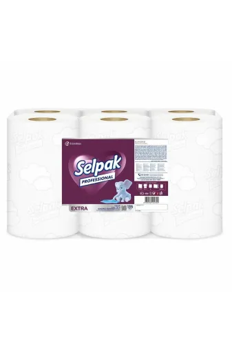 Selpak Professional TYCF231761637BBB40 Extra Sensörlü Havlu 21 Cm / 135 M