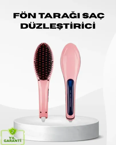 Serak Plakalı Saç Düzleştirici Hızlı Isınan 5 Kademe Isı Ayarlı