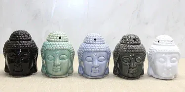 Seramik Buda Büstü Buhurdanlık Alk4446