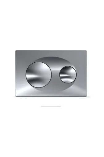 Serel serelp400120 Gömme Rezervuar Kumanda Paneli P400120 Parlak Krom Panel (Metal Kaplama)
