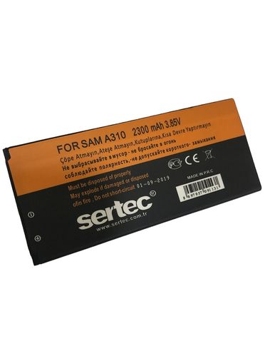 SERTEC - GALAXY A310 - A3 2016 Uyumlu Batarya