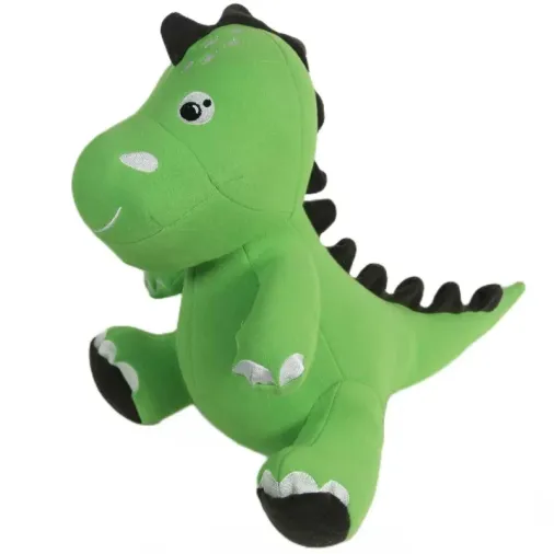 Sevimli Dino Peluş Oyuncak 40 cm Yeşil Renk