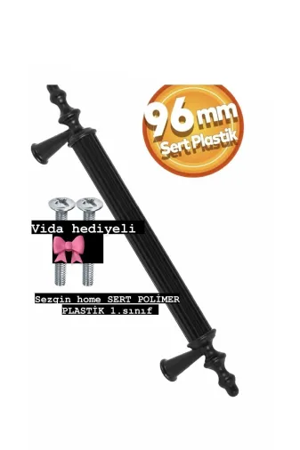 SEZGİNLER HIRDAVAT sezginhome9.6 9.6 Cm Lüks Sert Plastik Kulp 1.sınıf Sezgin Home