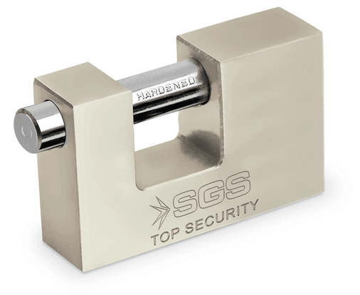 SGS 1367 Cam Kapı Kilidi Kayar Milli Saten Kaplama 90 mm