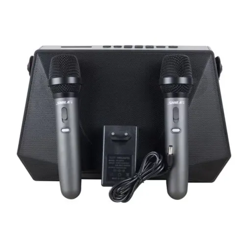 Shile Sl-3a İki El Mikrofonlu Kumandalı Usb/sd/bt Portatif Hoparlör