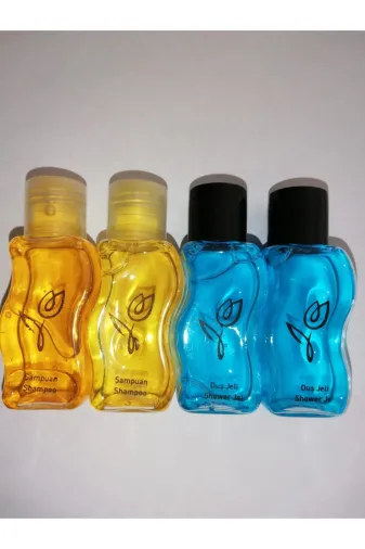 Shower YKT00033 60 Adet Otel Duş Jeli, Tek Kullanımlık Mini Duş Jeli 30 Ml
