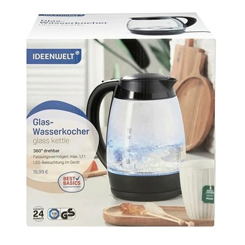 SI24110037 Ideenwelt Cam Kettle 1.7 Litre