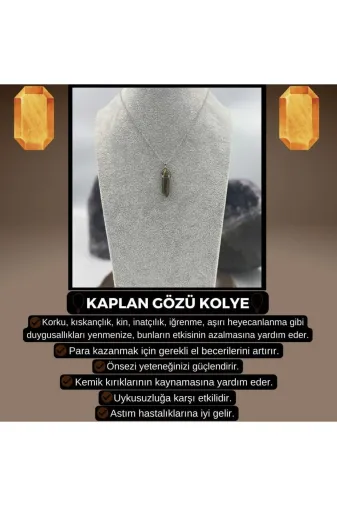ŞİFAMTAŞ KPLNGZKRSNKLY Kaplangözü Kurşun Kolye