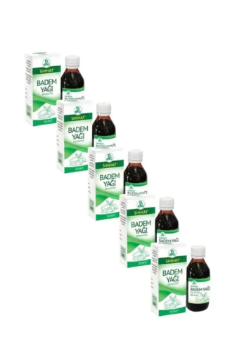 Sıhhat Pharma badem20 Sıhhat Badem Yağı 20 Ml 5 Adet