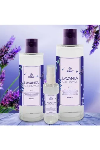 Sıhhat Pharma LAVANTA KOLONYASI 400 ML 80 C Lavanta Kolonyası 400 Ml 80 Derece