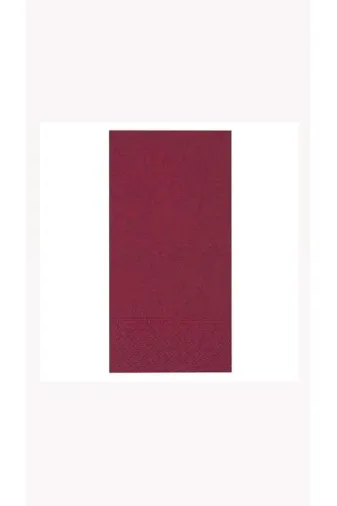 SİLAT KAĞITÇILIK AMBALAJ İMALAT SLNBRD Selin Garson Katlama Peçete Bordo 33X33 (100 Adet)