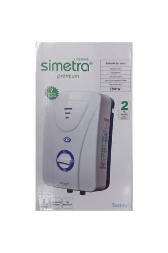 Simetra Smt120095 Premium Elektrikli Şofben Ani Su Isıtıcı 8 Emniyetli