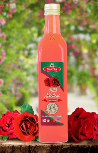 sir8974840320 Gül Sirkesi Doğal Fermentasyon (%100 Saf) (500 Ml)