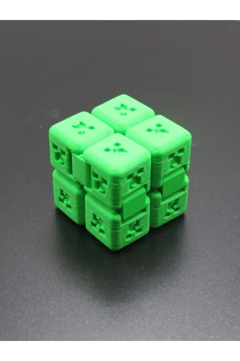 SİRİUS3D 629652656595 ? Creeper Temalı Infinity Cube – Sonsuz Döngü Küpü