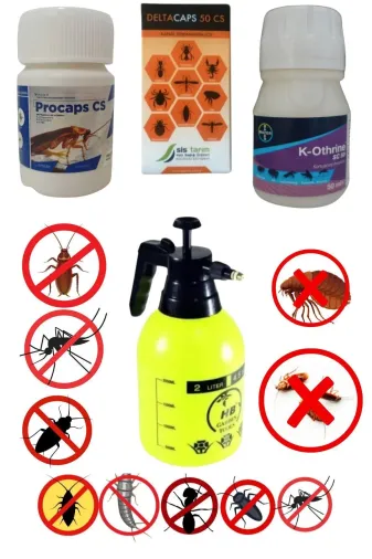 SİSTARIM 90 Gün Kalıcı Etkili Uçan Ve Yürüyen Tüm Haşerelerde Etkili Kokusu 90 Gün Etkili/procaps-Deltacaps-K-Othrine Set