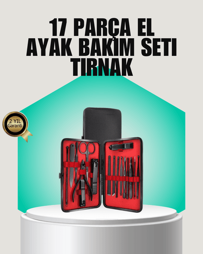 Siyah Kaymaz Teknolojili El ve Ayak Bakım Seti