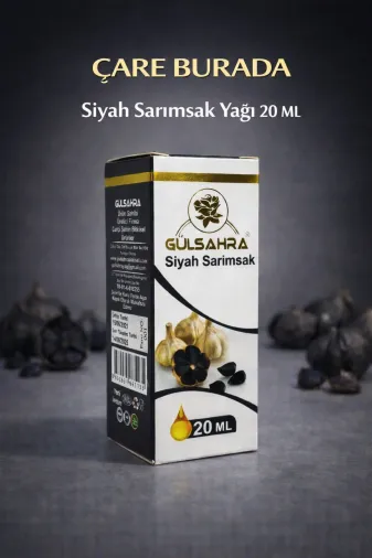 Siyah Sarımsak Yağı (20 Ml)