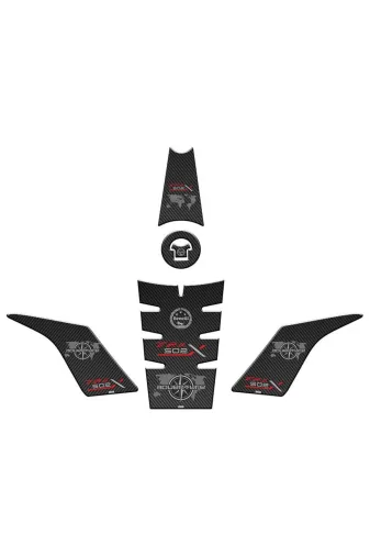 SKM GGM-TRK502-002 Benelli Trk 502 2017 - 2024 Uyumlu Tank Pad Set 002
