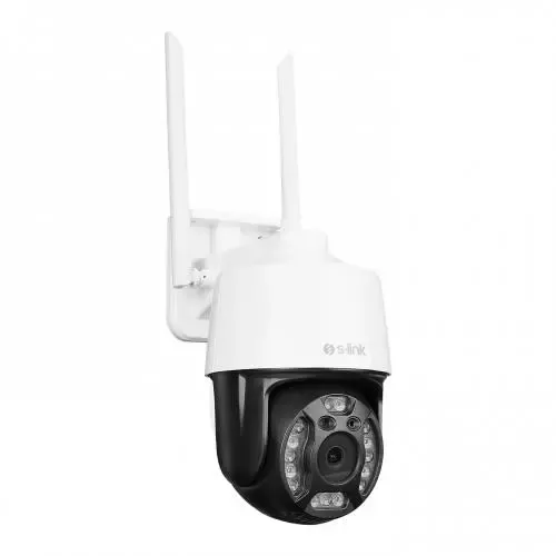 SL-PTZ02, Akıllı Güvenlik Kamerası, WiFi, 3Mpix, 2,8mm Lens, 25m. Gece Görüşü, Hareket algılama, İki Yönlü Ses, Micro SD Kartlı, TUYA Yazılım