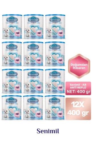 SNML129 Anti- (Ar) Bebek Sütü 400 Gr 12 Li Avantaj Paketi