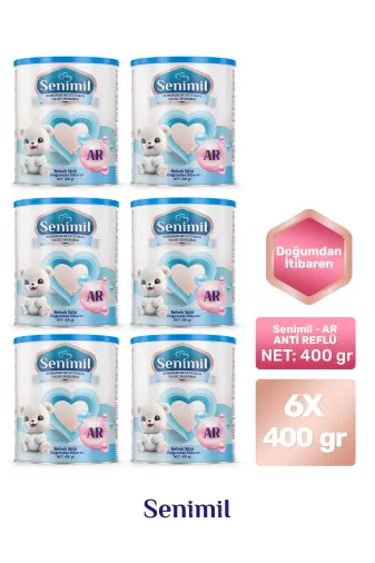 SNML134 Anti- (Ar) Bebek Sütü 400 Gr 6 Li Avantaj Paketi
