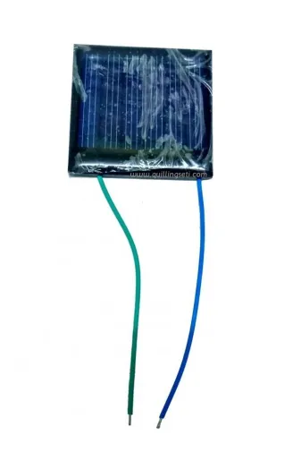 SOLAR-PANEL Quillingseti Güneş Enerjisi Paneli 4X4 Cm Ebatında
