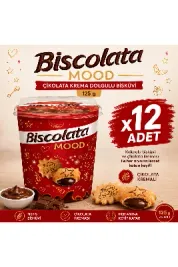Şölen Biscolata Mood Çikolata Krema Dolgulu Bisküvi