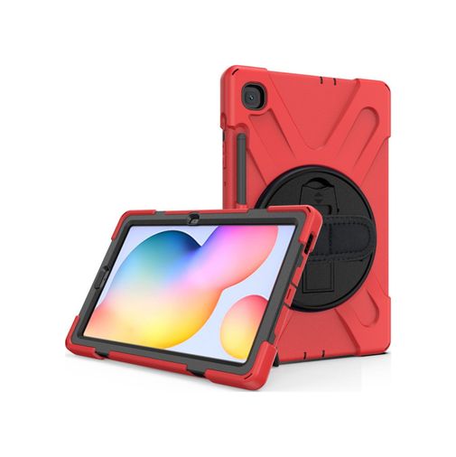 Solmazlar Online 8683140156046-BLNC Galaxy P610 Tab S6 Lite 10.4 Kılıf Amazing Tablet Kapak - Kırmızı Diğer Diğer