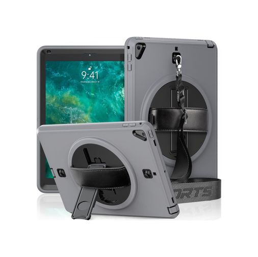 Solmazlar Online 8683140254797-BLNC İpad 5 Air 9.7 Kılıf Strap-C Otterbox Tablet Kapak - Gri Diğer Diğer